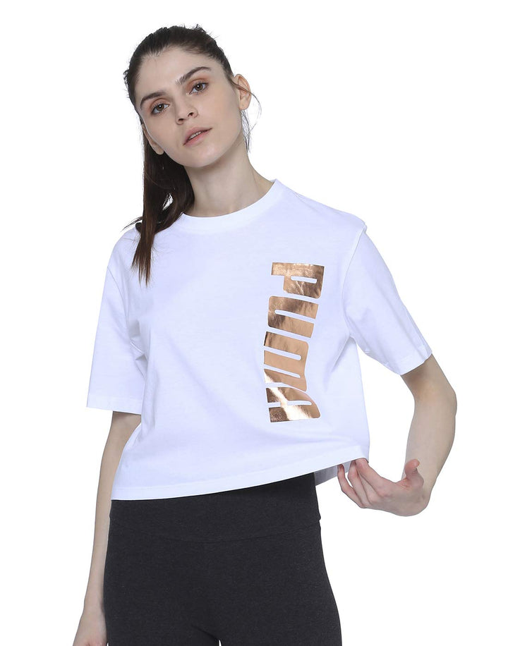 PUMA Crop top Holiday S Blanc, S Blanc