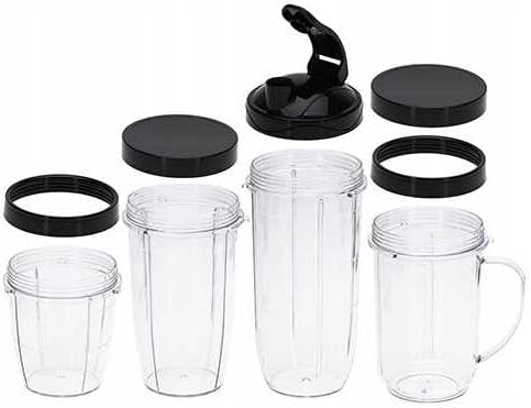 ADLER Blender Smoothie Set, Leistungsstarker Motor, Kapazität 700ml, 1200W Max.
