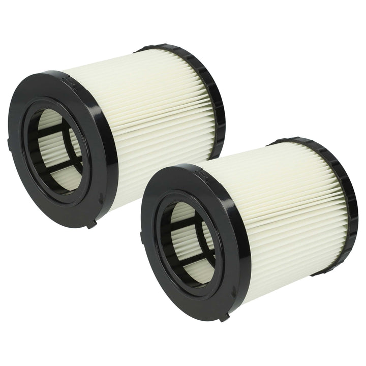 vhbw 2x Faltenfilter Ersatz für Dewalt DCV5801H