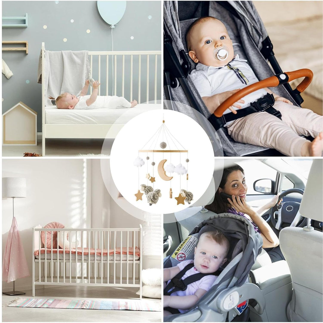 Baby Mobile für Wiege,Dekoratives Pendel für Wiegen - Dekoratives Böhmisches Mobile Für 0-3 Jahre Ki