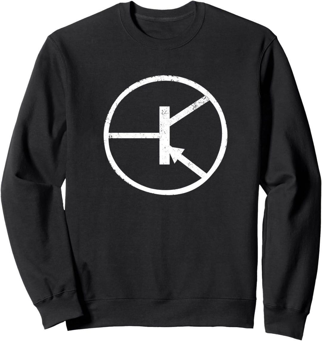 Elektronik Bauteil PNP Transistor Sweatshirt