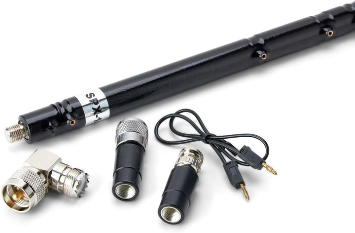 Tragbar HF Multiband Antenne 6–80 m 1,65 m lang