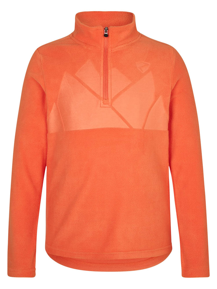Ziener Unisex Kinder Jonki Skipullover, Skirolli, Funktions-Shirt | atmungsaktiv, Fleece, warm (1er