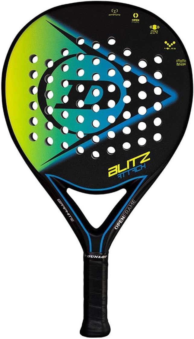 Dunlop, Blitz Attack, Padel-Schläger, Mehrfarbig, U, Unisex-Erwachsener