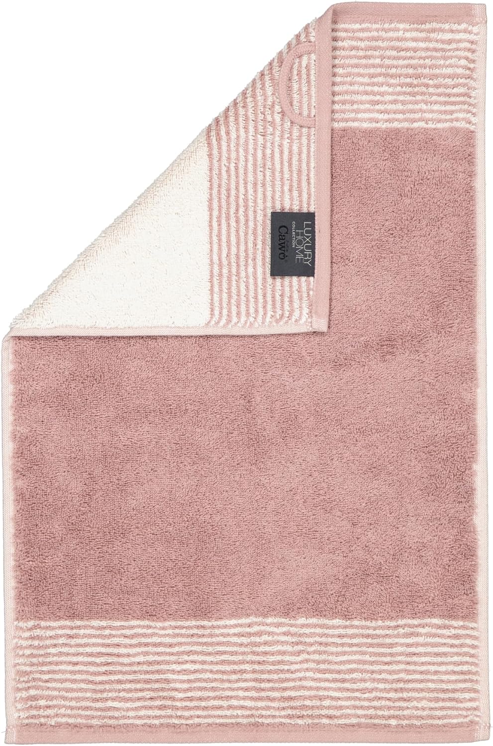 Cawö Handtücher Luxury Home Two-Tone 590 Magnolie - 83 Gästetuch 30x50 cm, Gästetuch 30x50 cm