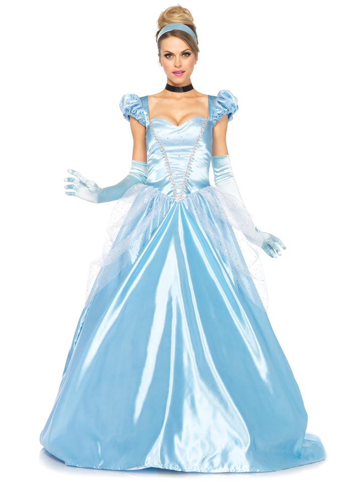 LEG AVENUE Damen Classic Cinderella Kost me, Blau, Medium (EUR 38), Medium (EUR 38)