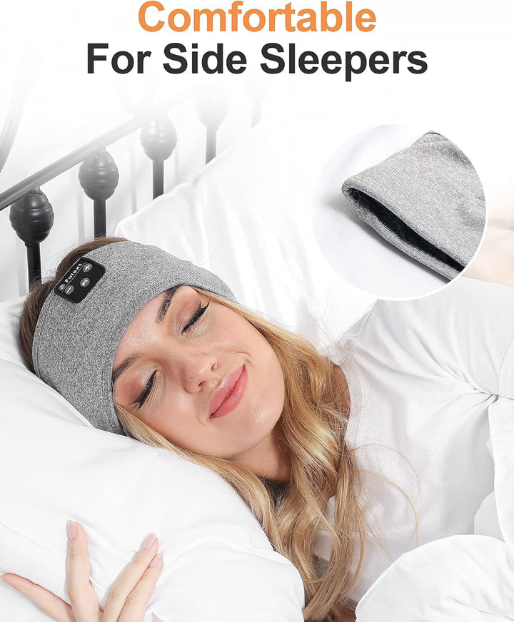 Schlafkopfhörer, Bluetooth-Stirnband, Schlafkopfhörer, Sport-Kopfband, Lange Spielzeit, Schlaf-Heads