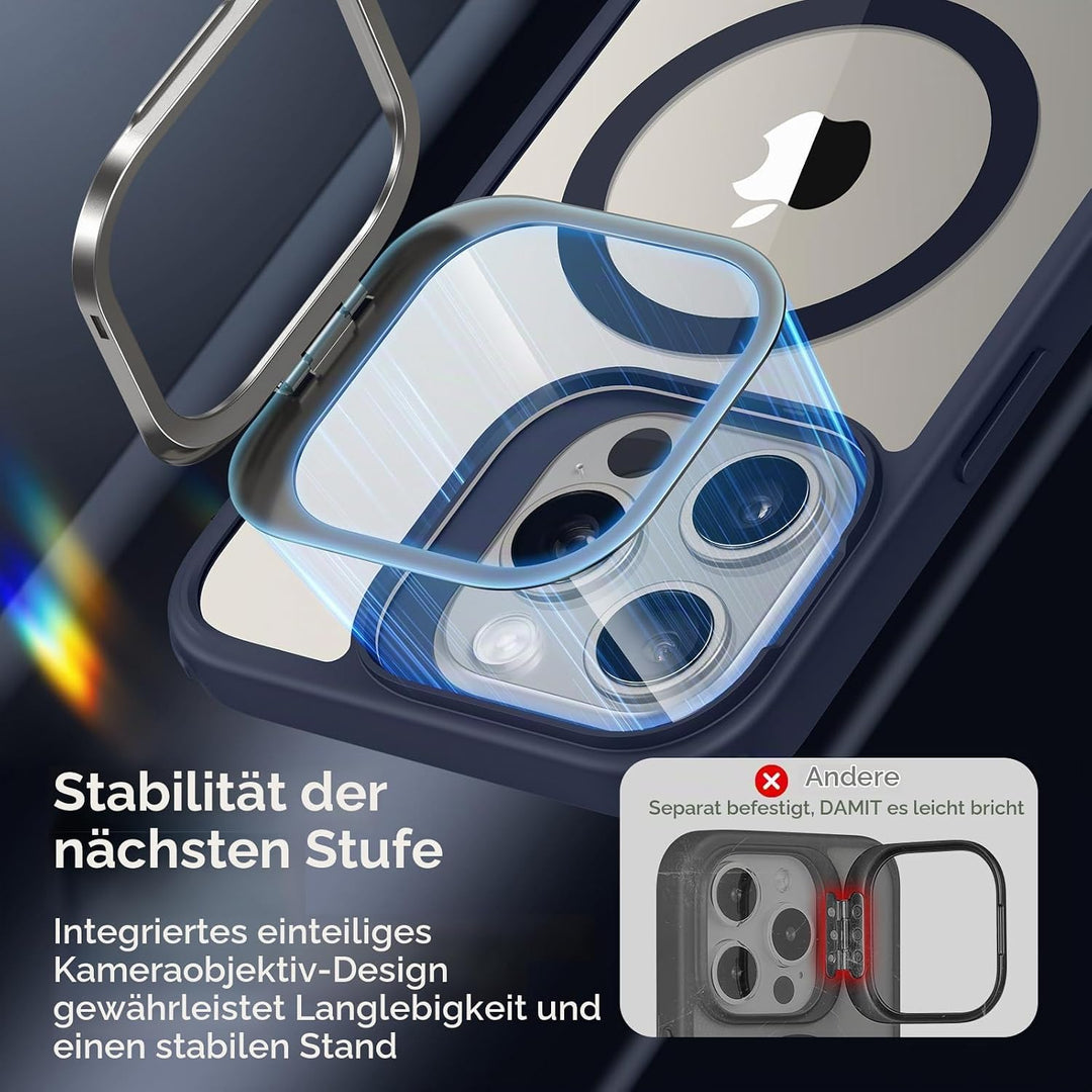 ESR für iPhone 15 Pro Max Hülle, kompatibel mit MagSafe, Militärnorm Schutzhülle, integrierter Verst