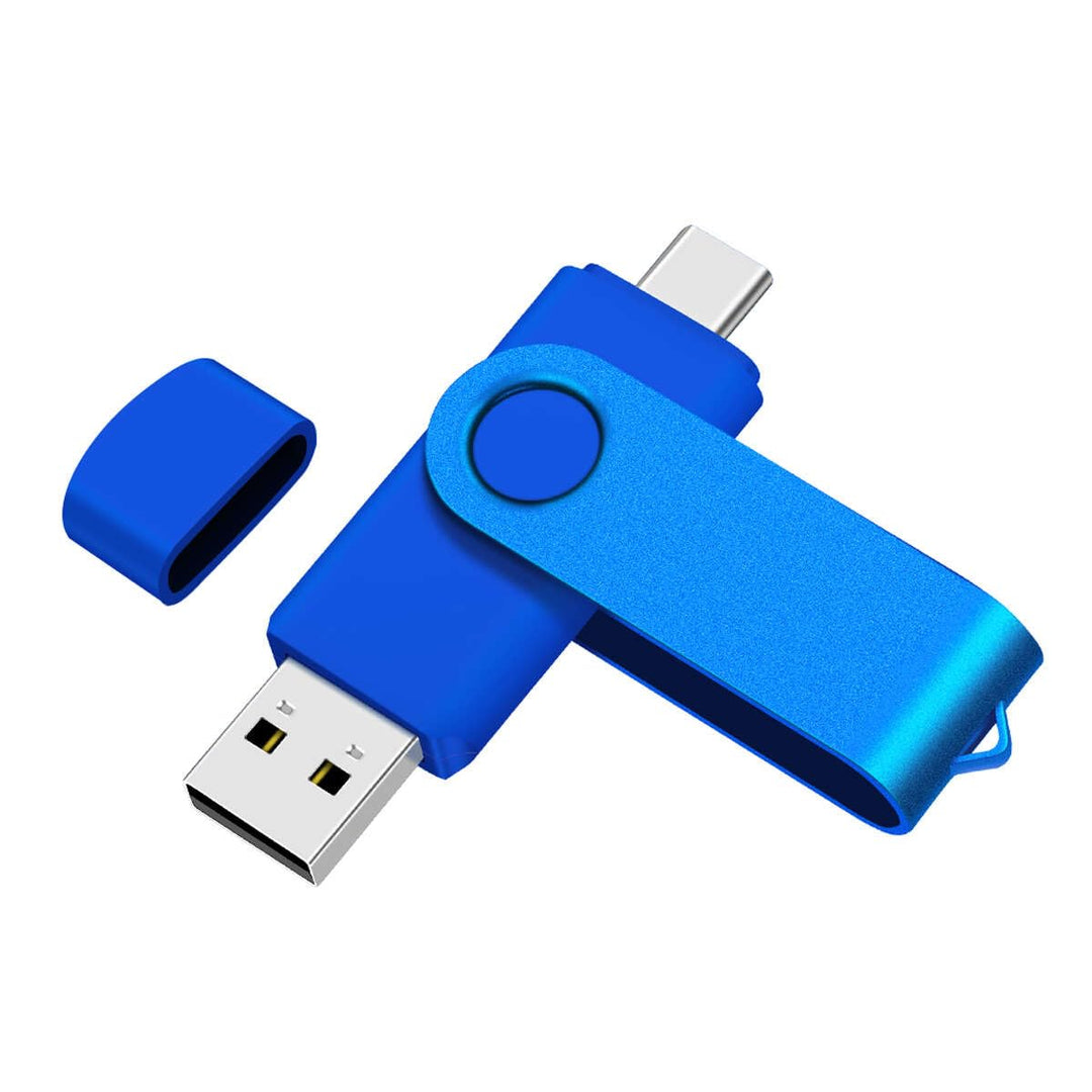 USB C Flash Drive 128GB 1 Stück, OTG USB C Pen Drive, USB 3.0 und USB C Flash Drive, Typ C Speichers
