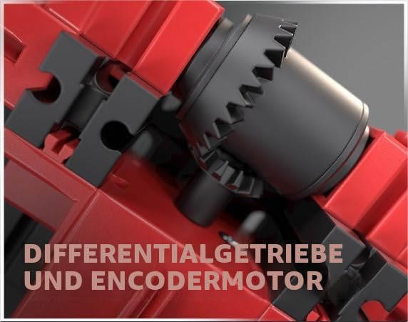 fischertechnik Maker Kit Car 571900 – Konstruktionsbaukasten, Experimentierkasten für Technikbegeist