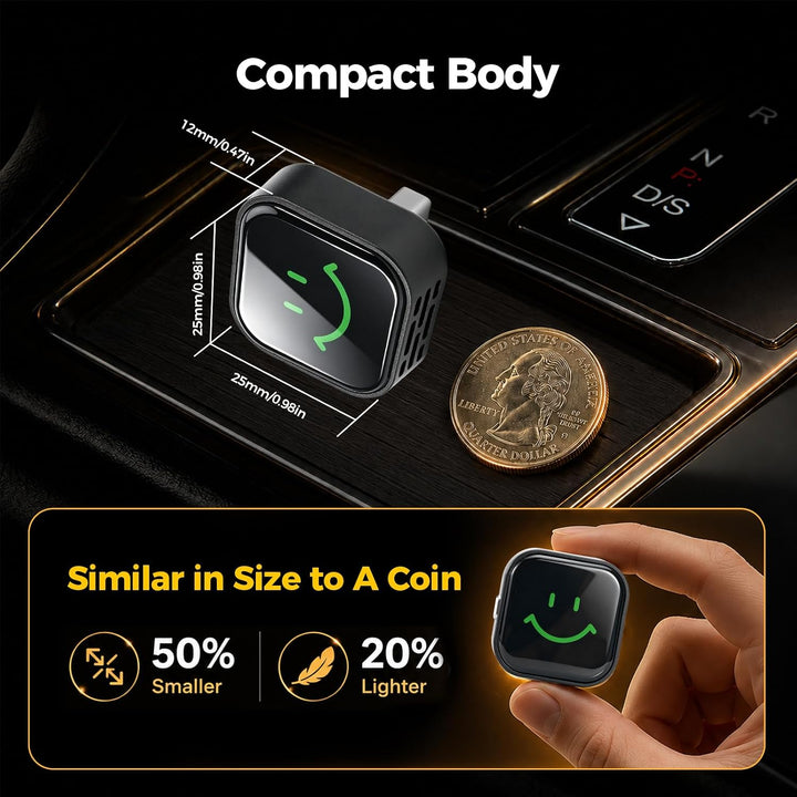 2026 CarPlay &amp; Android Auto 2-in-1 Wireless Adapter, 2.4/5GHz WiFi, BT5.0, USB-C/A, Plug &amp; Play, EIN