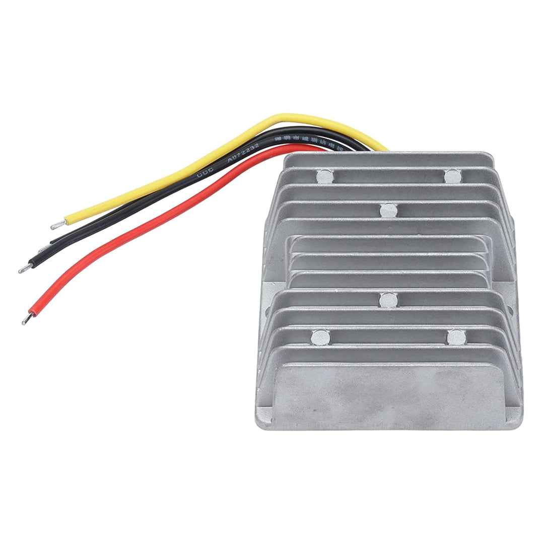 DC-DC Spannungswandler 24V auf 13,8V, 10A, IP67 Wasserdicht, 96% Effizienz, Aluminiumgehäuse, für La
