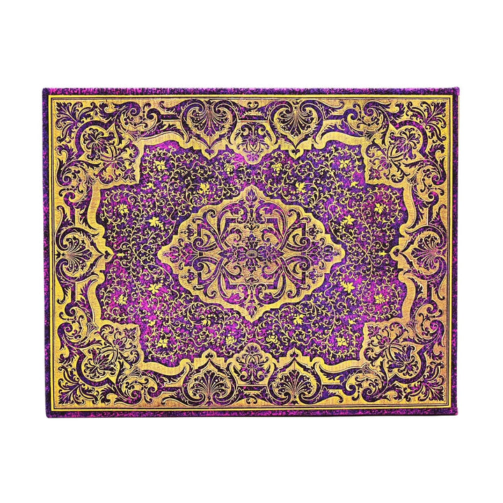 Picaresque Lined Hardcover Guest Book (Elastic Band Closure)