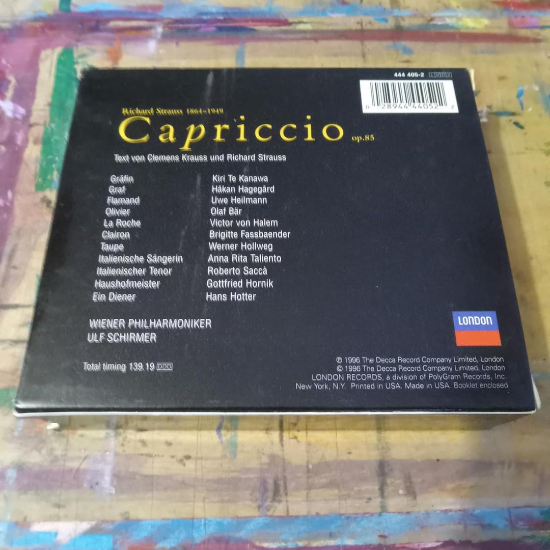 R. Strauss: Capriccio, Audio-CD