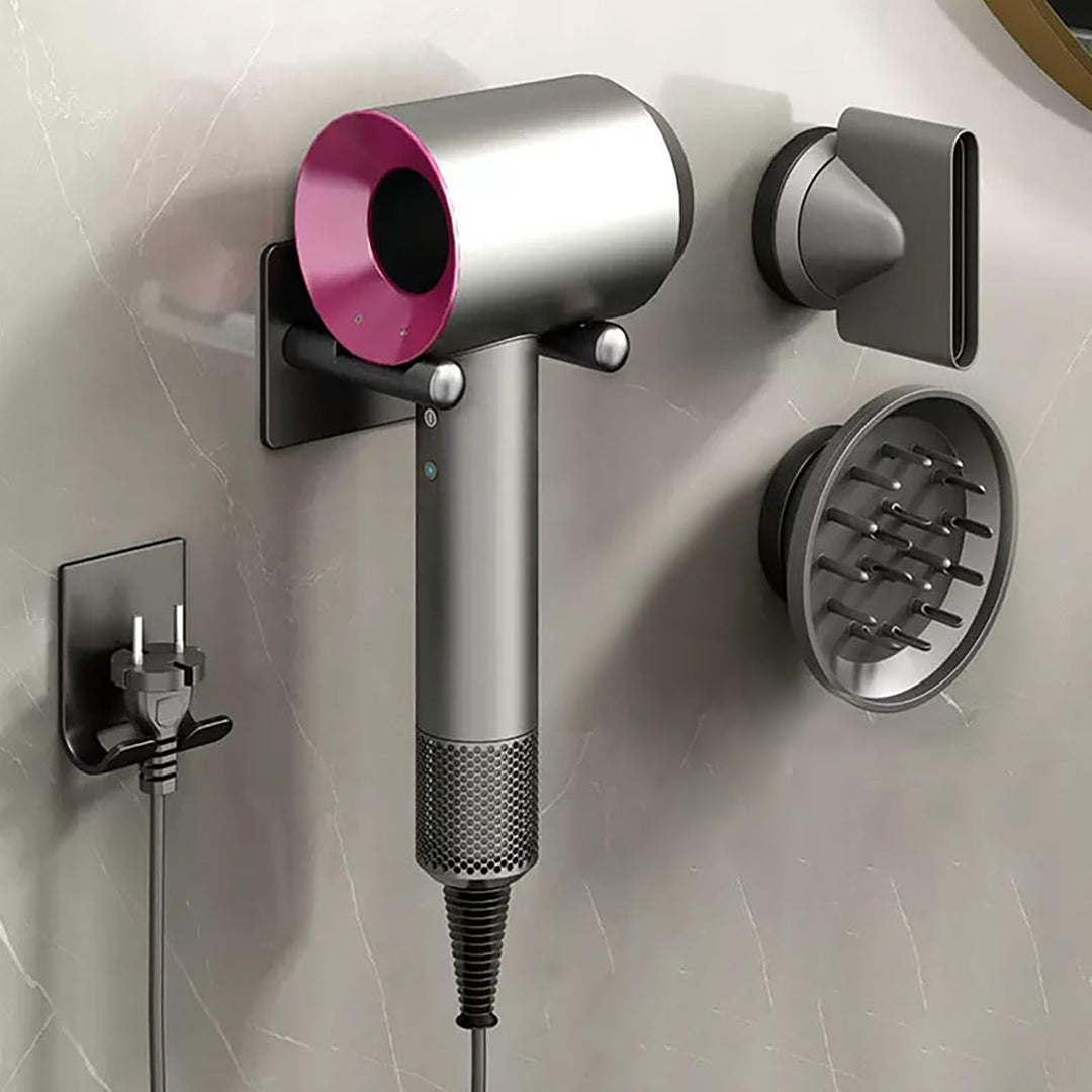 föhn Halterung kompatibel mit Dyson, fön Halterung ohne Bohren kompatibel mit Laifen Föhn, wandhalte