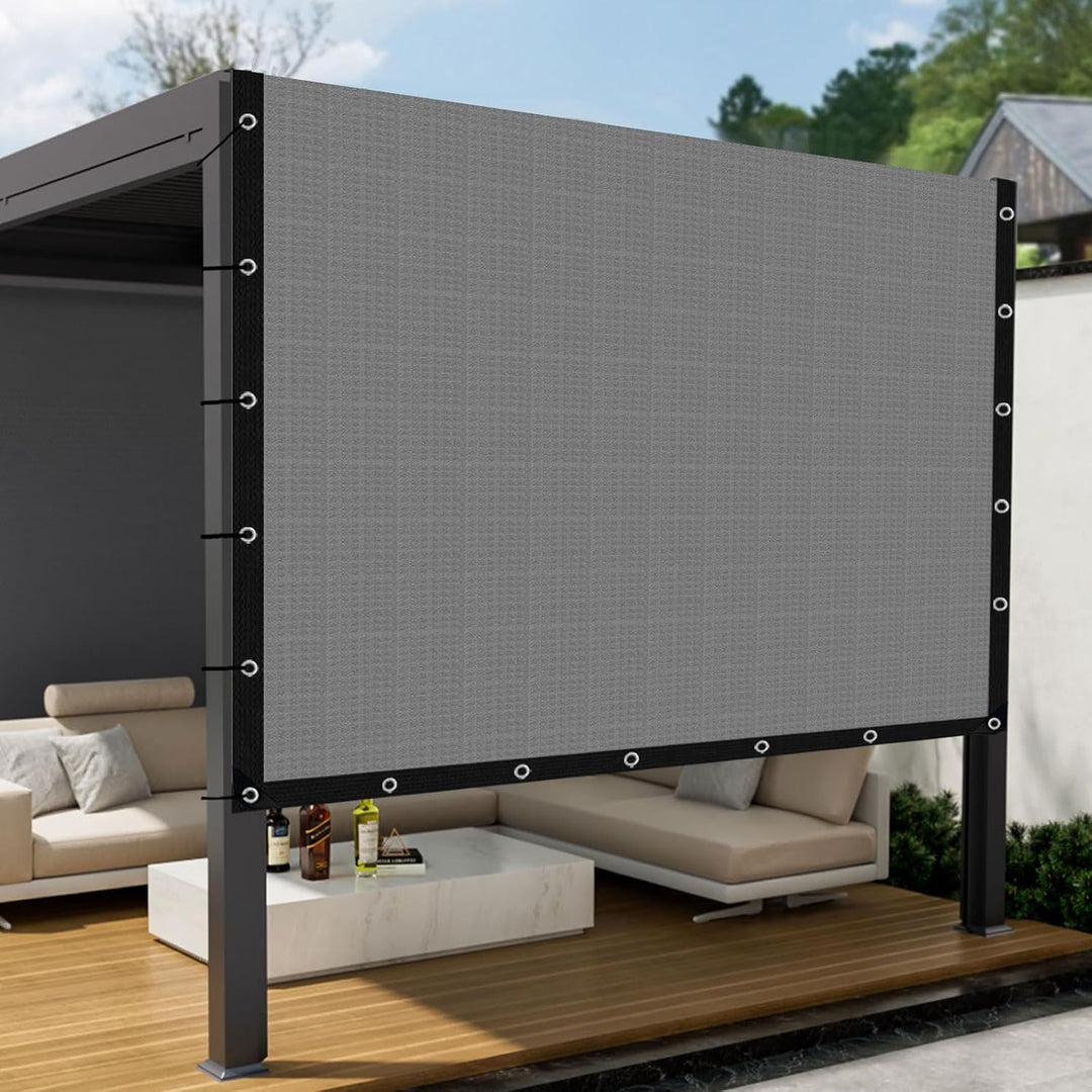 Sonnenschutz-85% Shading Rate UV-Beständiges,Sonnensegel Mit Einfassung Mit Ösen Einfachen Aufhängen