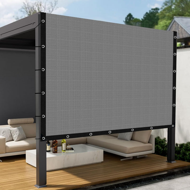 Sonnenschutz-85% Shading Rate UV-Beständiges,Sonnensegel Mit Einfassung Mit Ösen Einfachen Aufhängen