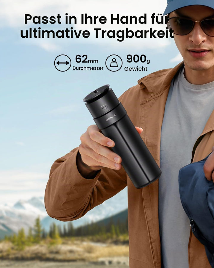 Nebula Capsule Battery Tripods Black, Black