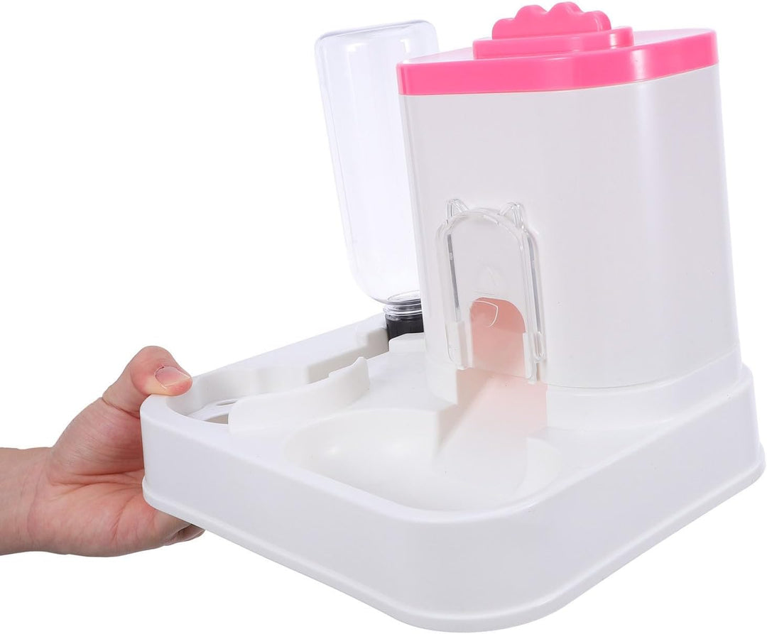 Automatischer Wasserspender für Katzen und Hunde, 2-in-1