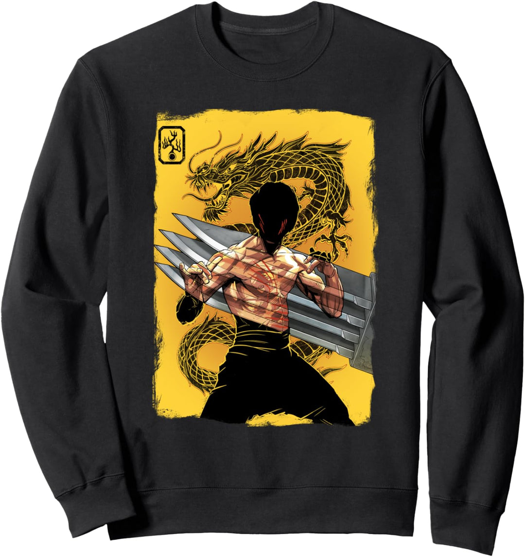WB 100: Enter The Dragon Illustration With Bruce Lee Sweatshirt