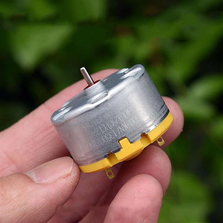 RC500-KN/13500 Micro 500 Motor DC 6V-12V 5400RPM Mini 32mm Durchmesser Rundmotor 1Stk