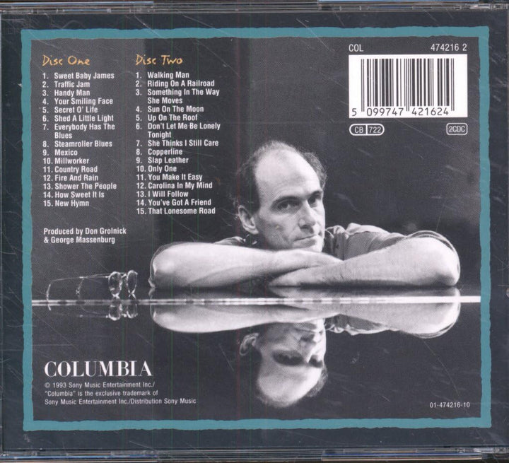 James Taylor Live, Audio-CD