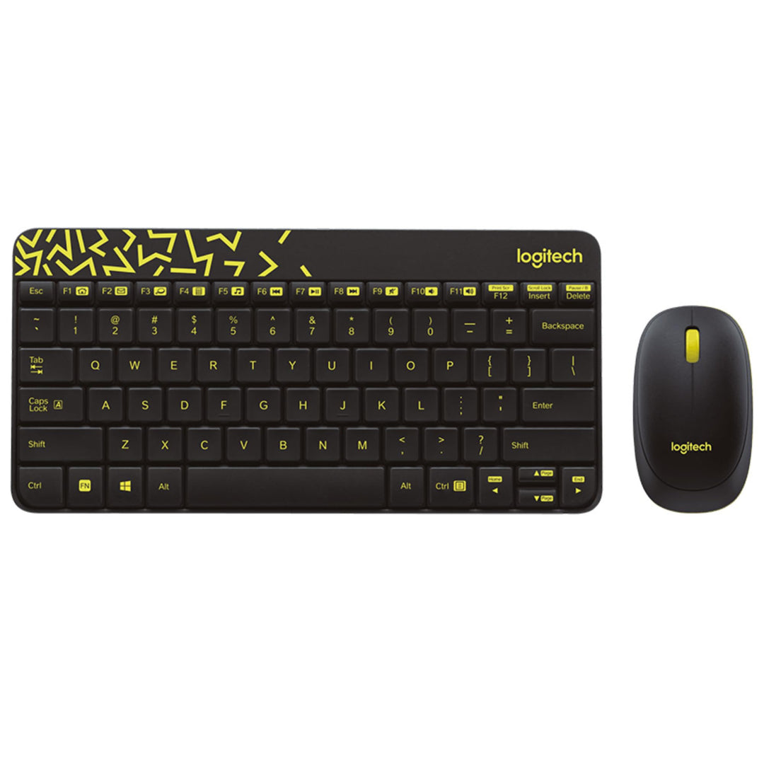 Logitech MK240 Nano Wireless Keyboard and Mouse Combo・(920-008383)・Volle Grösse (100%)・Kabellos・RF W