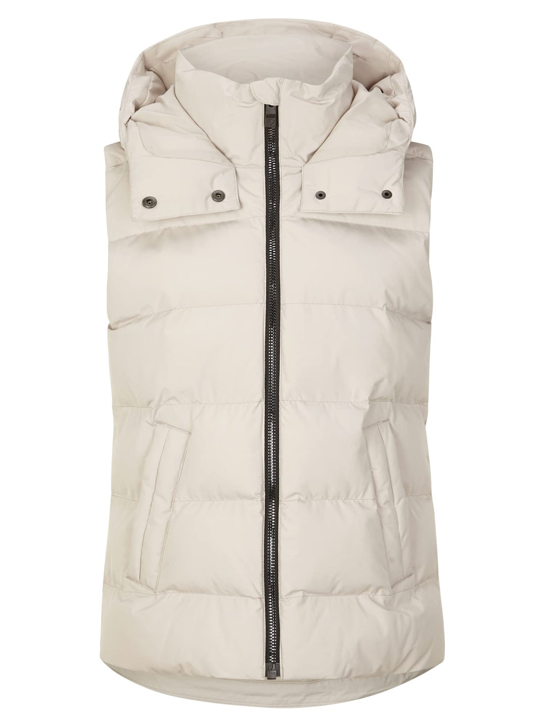 Ziener Damen Tulja Weste Freizeit, Sport | Micro Down, warm, modisch (1er Pack) 38 silver