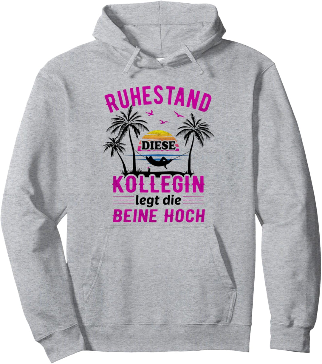 Ruhestand 2023 Abschied Rente Kollegin Spruch Pullover Hoodie