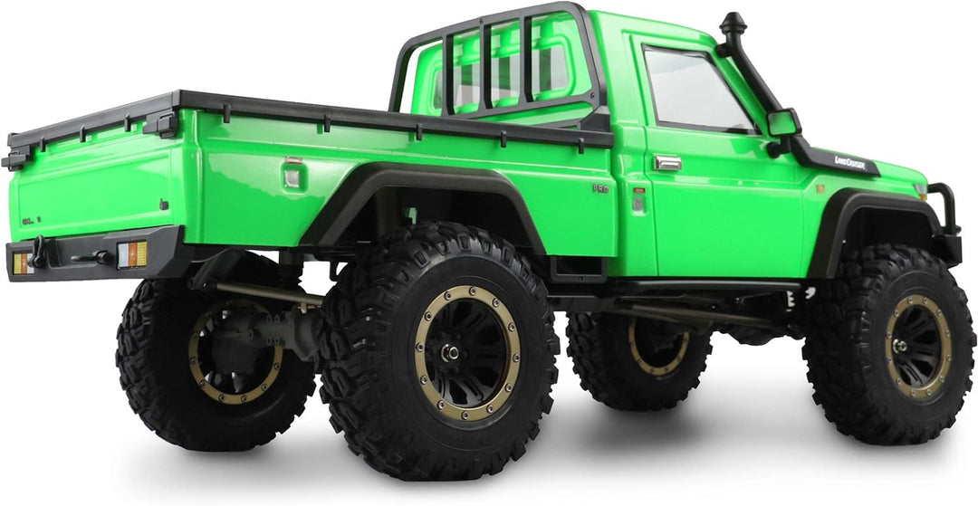 Amewi 22471 AMXRock RCX8P Scale Crawler Pick-Up 1:8, ferngesteuertes Fahrzeug, RTR, grün