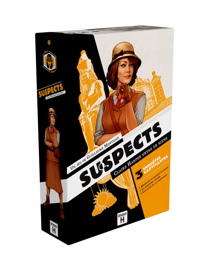 STUDIO H Suspects STSUS Brettspiel