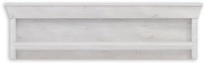 Forte Kashmir Wandboard, Holzwerkstoff, Pinie Weiss, 24,5 x 122,8 x 33,8 cm Pinie Weiss 24,5 x 122,8