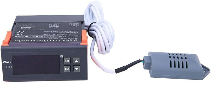 DEWIN Luftfeuchtigkeitsregler, 220V Digitaler Luftfeuchtigkeitsregler Messbereich 1% -99% RH Typ HM