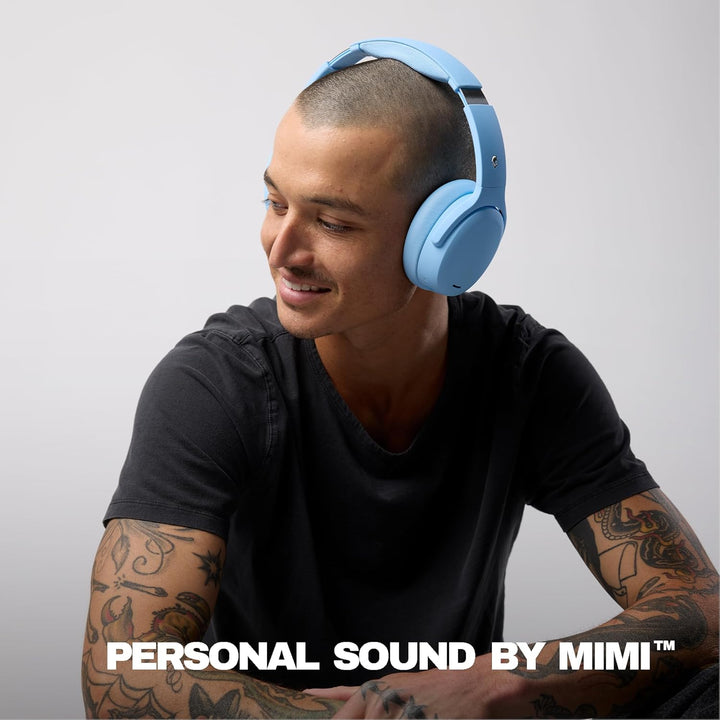 Skullcandy Crusher ANC 2 Wireless Bluetooth Over-Ear-Kopfhörer, Multisensorischem Bass, Active Noise