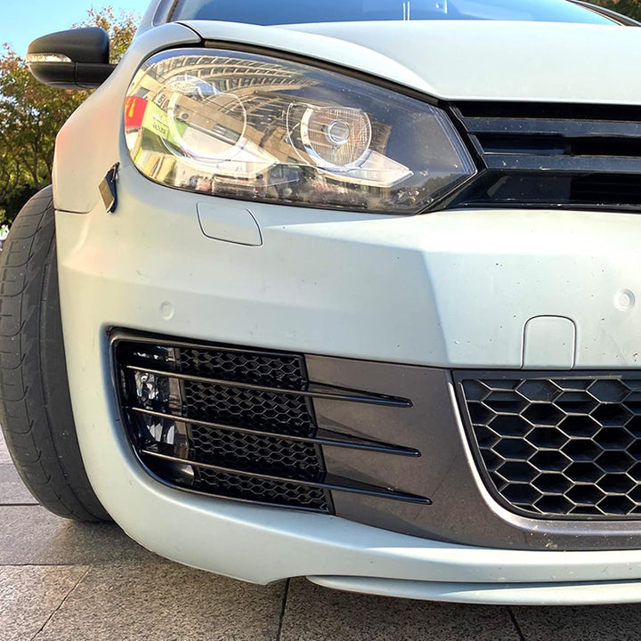 IDENUONA Vorderseite Nebelscheinwerfer Blende Abdeckung Für VW Golf 6 2008-2013 MK6 GTI