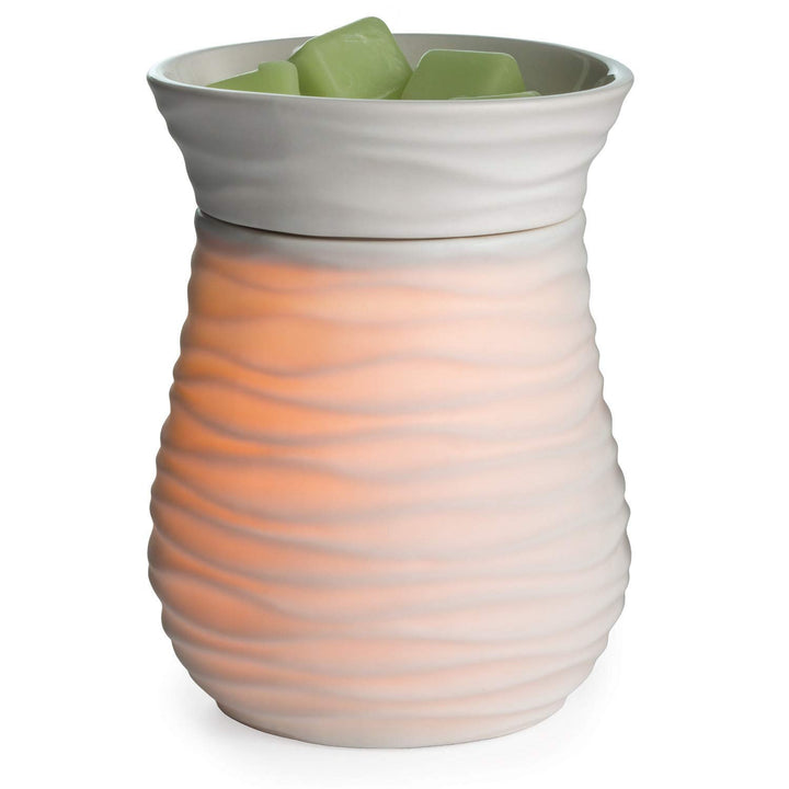 Candle Warmers Harmony Illumination Duftlampe elektrisch weiss Porzellan