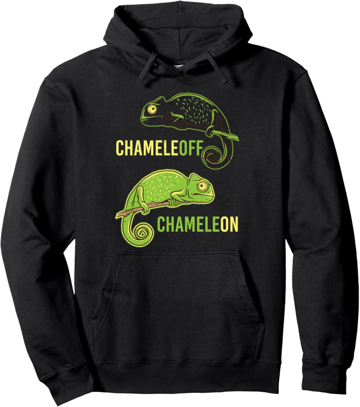 Chameleoff Chamäleon Chameleo Eidechse - Lustige Kleintiere Pullover Hoodie