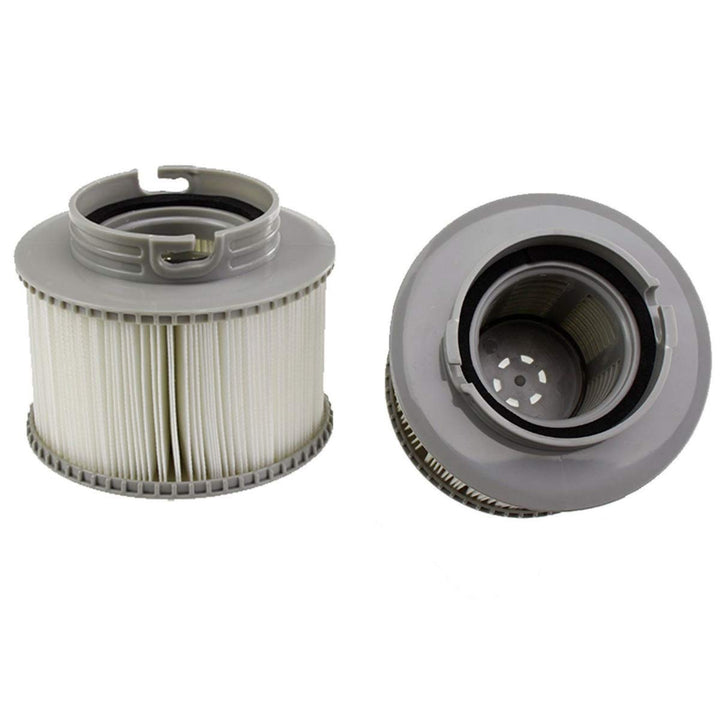 Miweba MSpa Filterkartusche 2 x Whirlpool Wasserfilter für aufblasbaren