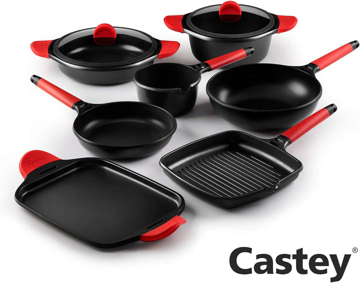 Castey 2-IP27 Grillpfannen, Aluminium