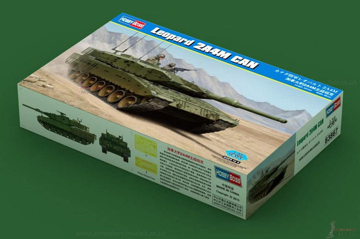 Hobby Boss 083867 1/35 Leopard 2A4M Kanada Modellbausatz, verschieden, S