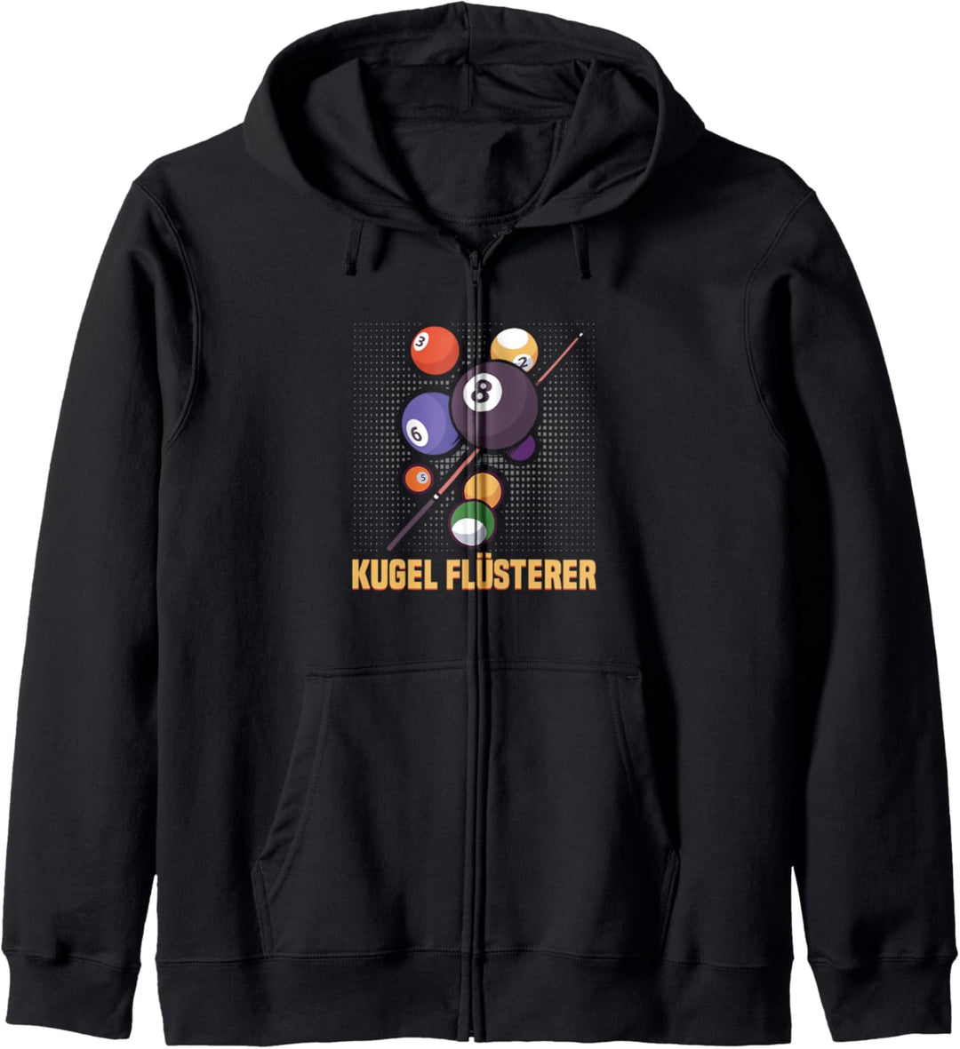 Kugelflüsterer - Snooker Pool-Billard-Spiel 8 9 Ball Billard Kapuzenjacke