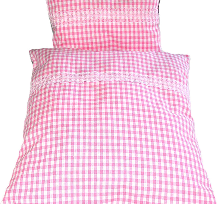 Puppenwäsche Design: Rosa Maria, Bettdecke und Kissen Puppenwagen, Puppenbett
