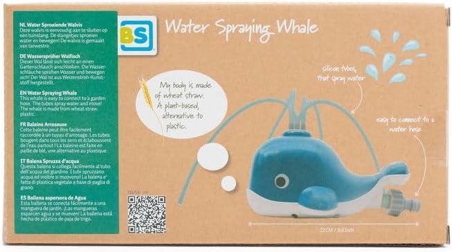 Wasser spritzender Wal, Wasserspielzeug