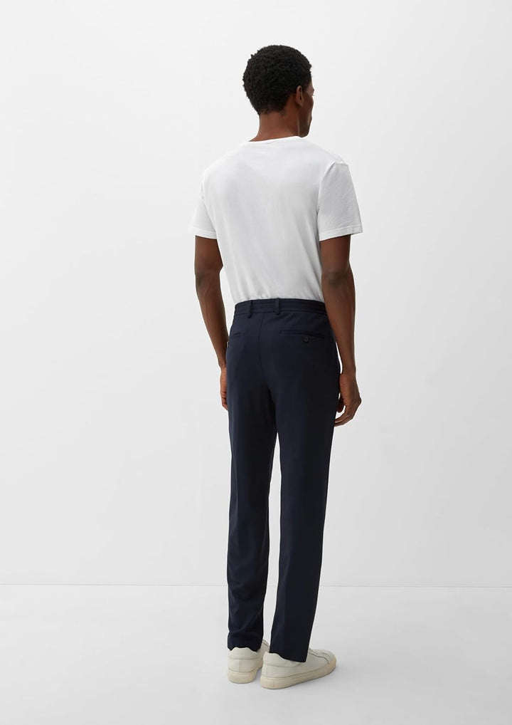 s.Oliver BLACK LABEL Herren Slim: Jogg Suit-Hose Dark Blue 40