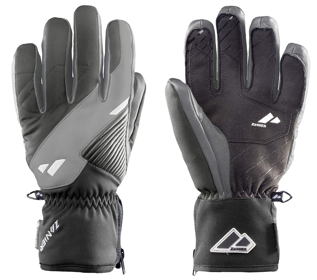 Zanier-Herren-Handschuhe-GERLOS.GTX 10 Schwarz, Anthrazit, 10 Schwarz, Anthrazit