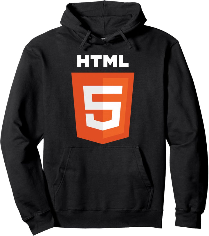 HTML5 HTML Logo, Webdesigner Frontend Software Engineer Pullover Hoodie