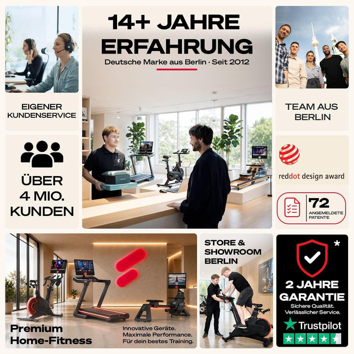 Sportstech sWalk Lite Walking Pad Laufband für Zuhause &amp; Schreibtisch, mit Steigung 6%, bis 6 km/h,