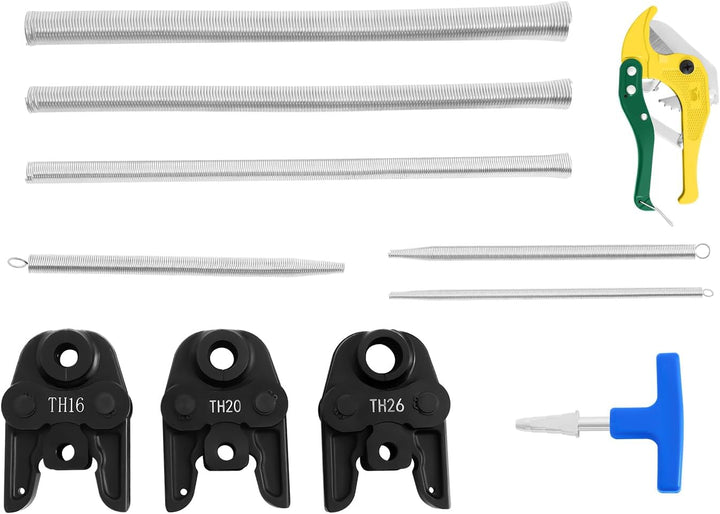 Crimpzangen-Set Klemmwerkzeug Presse Backen TH16 TH20 TH26 für Rohr