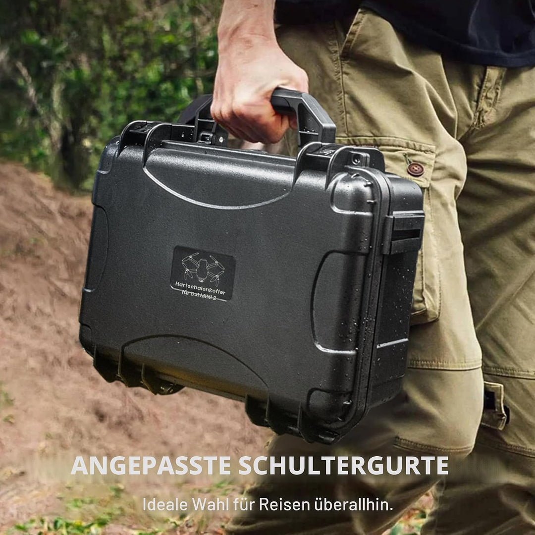 Tomat Wasserdichter Hartschalenkoffer für DJI Mini 4K Drone Fly More Combo