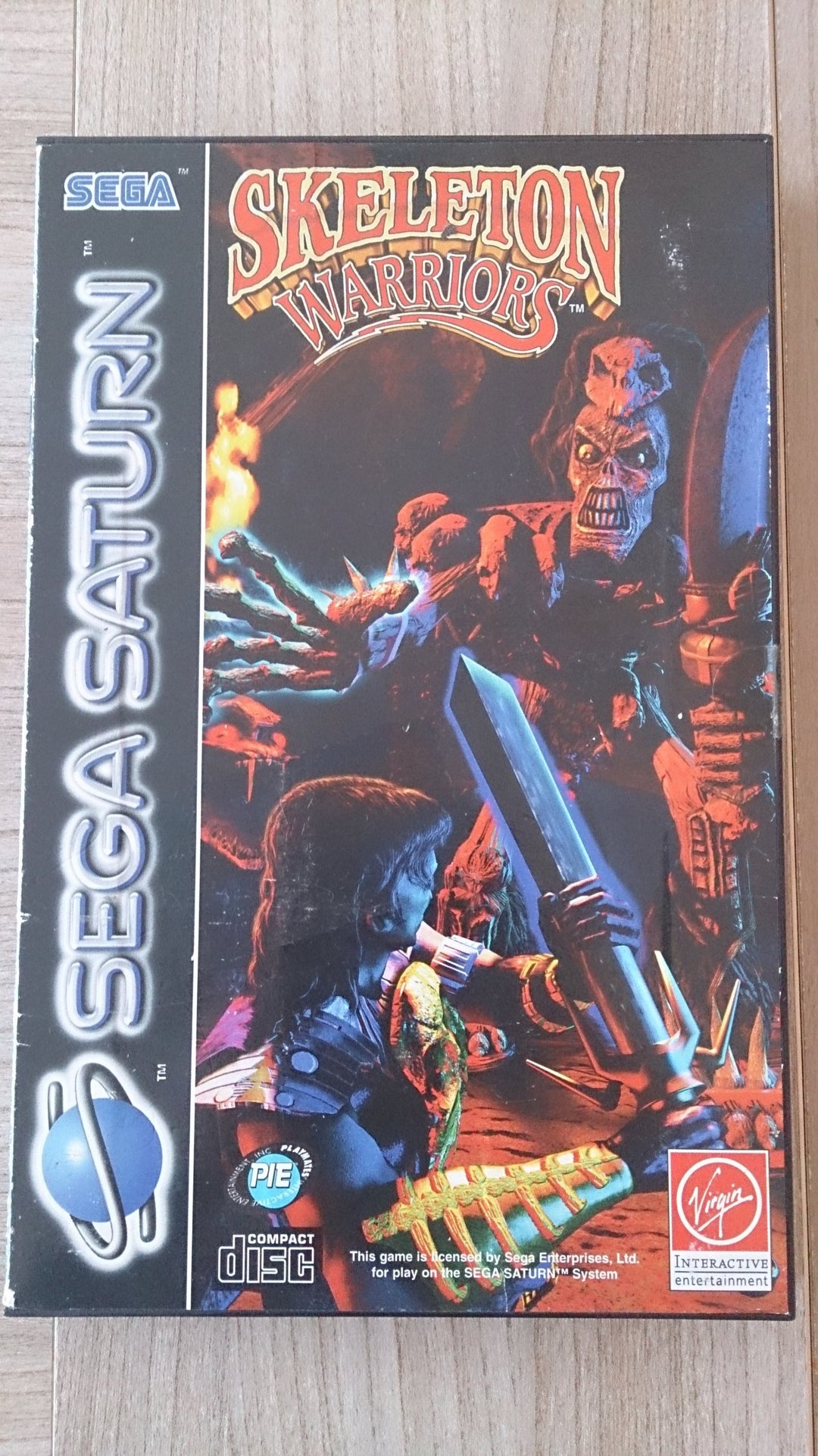 Skeleton Warriors Sega Saturn